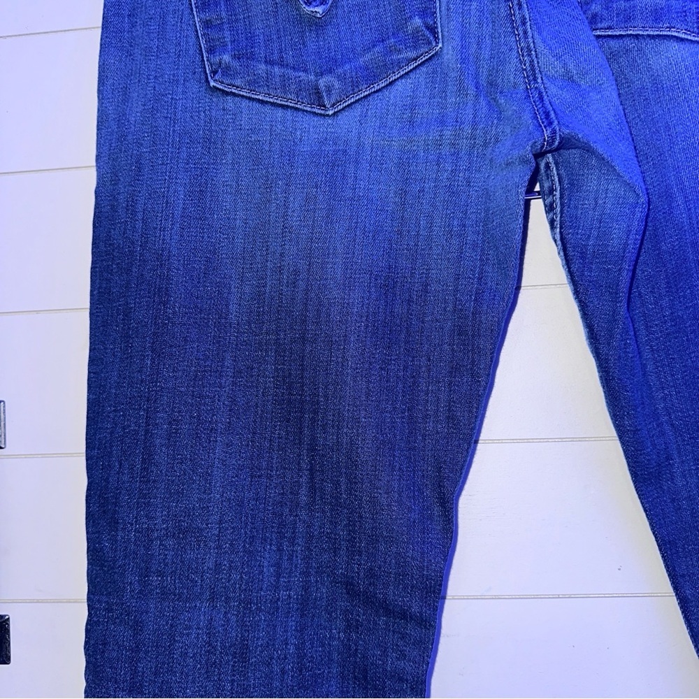 Hudson Signature Bootcut Jeans Womens 28 Blue Excellent Medium Wash Flap Pocket - Picture 7 of 10
